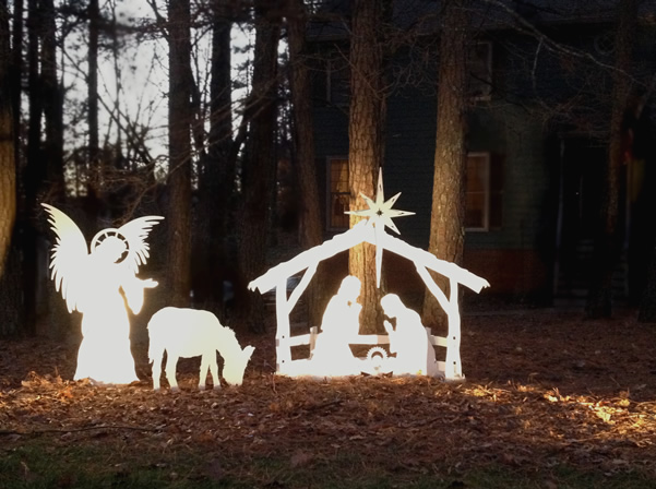NativityAngelDonkey