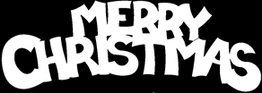 merry christmas cutout