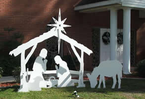 lifesize nativity